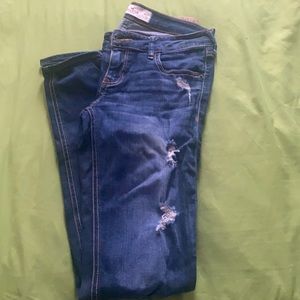 Hollister rip jeans